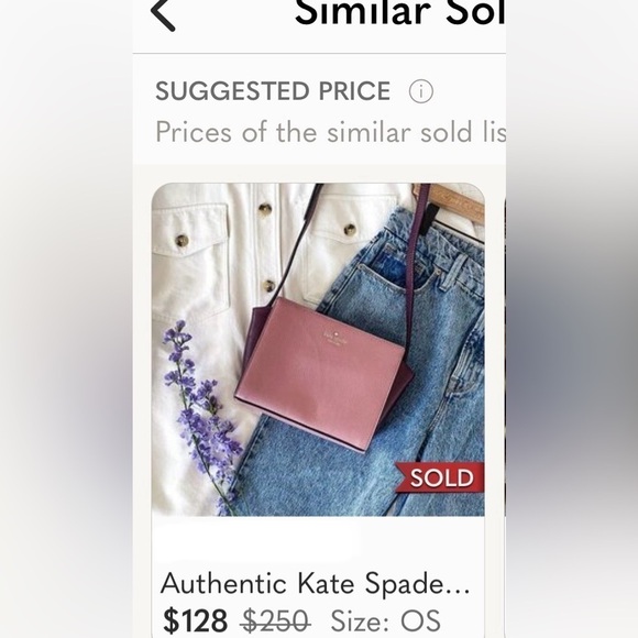 EUC Kate Spade Crossbody, Authenticated on another site. See all photos. - Picture 9 of 10